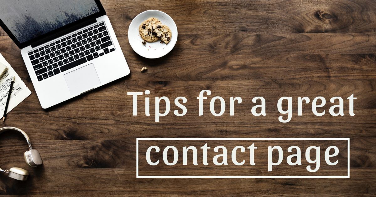 Tips for a great contact page